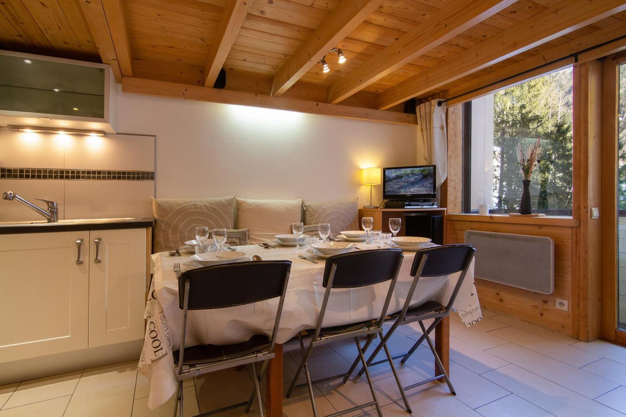 Residence Grand Roc - Campanules 125 Happy Rentals Chamonix Exteriör bild