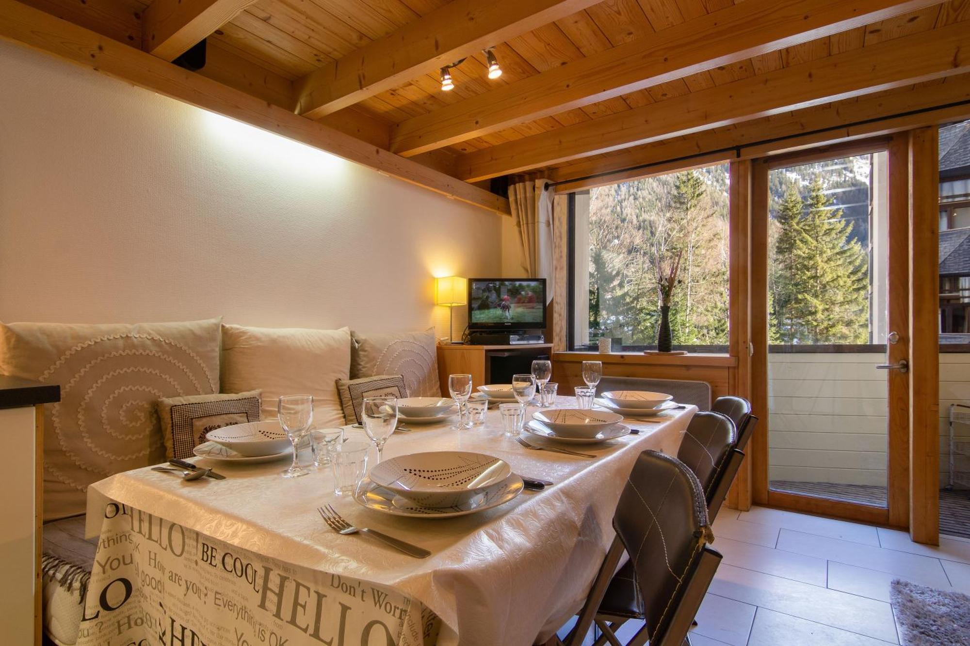 Residence Grand Roc - Campanules 125 Happy Rentals Chamonix Exteriör bild